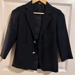 Classic Black Boy’s Blazer